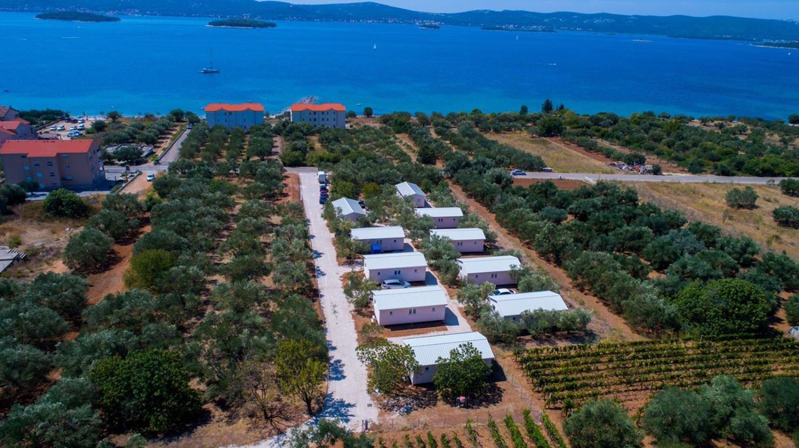 Luxury Mobile Homes Liza Biograd Na Moru Esterno foto